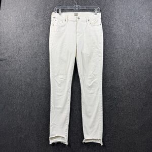 Citizens of Humanity Rocket Jeans Women's 29 White High Rise Skinny USA Made